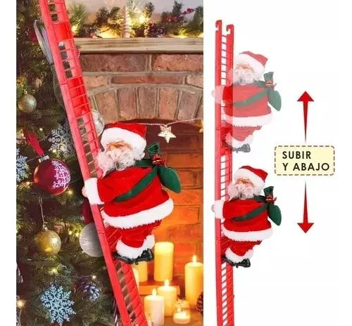 Viejito pascuero en Escalera Musical Navidad X2 ™